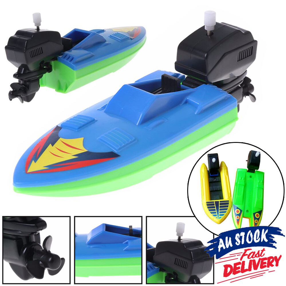 wind up bath boat